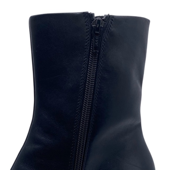 Vagabond Womens Shoes Hedda Boots Sz 9 Black Leather Chelsea Heeled Ankle Sleek - Picture 10 of 15